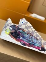 LOUIS VUITTON x NIKE AIR FORCE 1 Sn eaker - Image 6