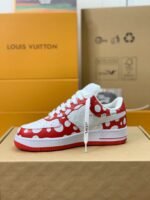 LOUIS VUITTON x NIKE AIR FORCE 1 Sn eaker - Image 5