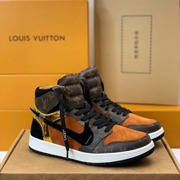 LOUIS VUITTON x NIKE AIR FORCE 1 Sneaker High-tops