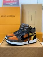 LOUIS VUITTON x NIKE AIR FORCE 1 Sneaker High-tops - Image 2