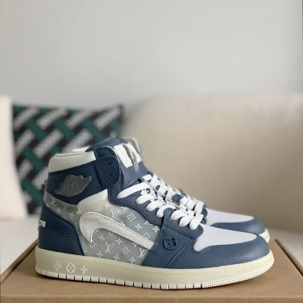 Louis Vuitton x Nike Air Jorda 1 High Aj1 Sneakers