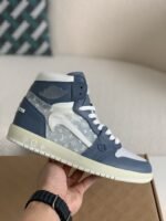 Louis Vuitton x Nike Air Jorda 1 High Aj1 Sneakers - Image 3