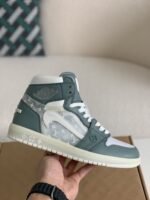 Louis Vuitton x Nike Air jorda 1 High Aj1 Sneakers - Image 3