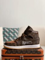 LOUIS VUITTON x NIKE AIR FORCE 1 Sneaker High tops - Image 7