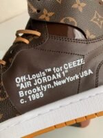 LOUIS VUITTON x NIKE AIR FORCE 1 Sneaker High tops - Image 8