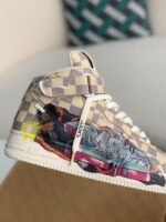 LOUIS VUITTON X NIKE AIR FORCE 1 high Sneaker - Image 7
