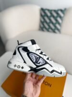 LOUIS VUITTON Trainer AdjustableMode Paste Sports Casual Shoes - Image 6
