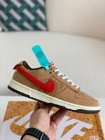 CLOT x Nike Dunk Low SP CN GCEL Cork Sneakers - Image 3
