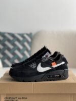 Off-White x Nike Air Max 90 Black THE TEN Sneakers - Image 2