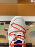 Off-White x Nike Dunk Low Sneakers - Image 7