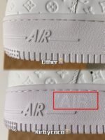 LOUIS VUITTON x NIKE AIR FORCE 1 Sn eaker - Image 7
