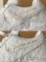 LOUIS VUITTON x NIKE AIR FORCE 1 Sn eaker - Image 8