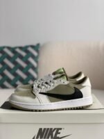 Travis Scott x Jordan Air Jordan 1 Low Golf 6.0 Sneakers - Image 2