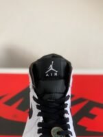 clot x Air Jordan Aj1 Mid "Fearless" White Silk Sneaker - Image 7