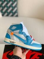 Off-White Air jJordan 1 Powder Blue UNC AJ1 - Image 3