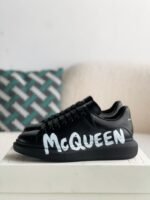 Alexander McQueen black letter Sneakers - Image 2