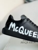 Alexander McQueen black letter Sneakers - Image 7