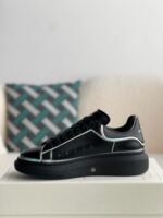 Alexander McQueen MQ golden cowhide tail Aircushion bottom Sneakers - Image 4