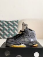 OFF WHITExJordan Air Jordan 5 Retro SP High-top basketball shoes - Image 2