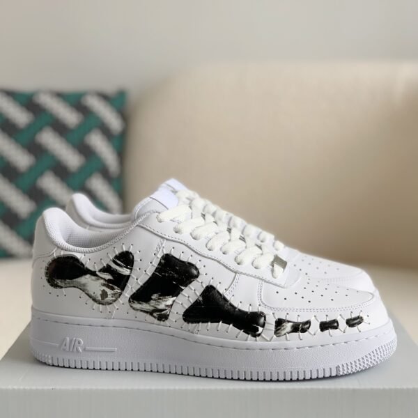 Nike Remake AF1 Skeleton Customized Shoes