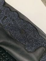 Louis Vuitton FW23 lettered beadedembroidered leather jacket - Image 11