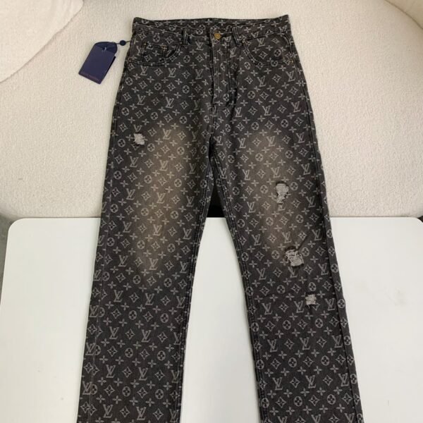 LV2023ss show style wave jeans