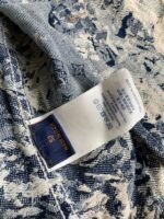 Louis Vuitton Classic Logo printed all over patchworkdenim jacket - Image 5