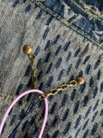 Louis Vuitton Classic Logo printed all over patchworkdenim jacket - Image 8