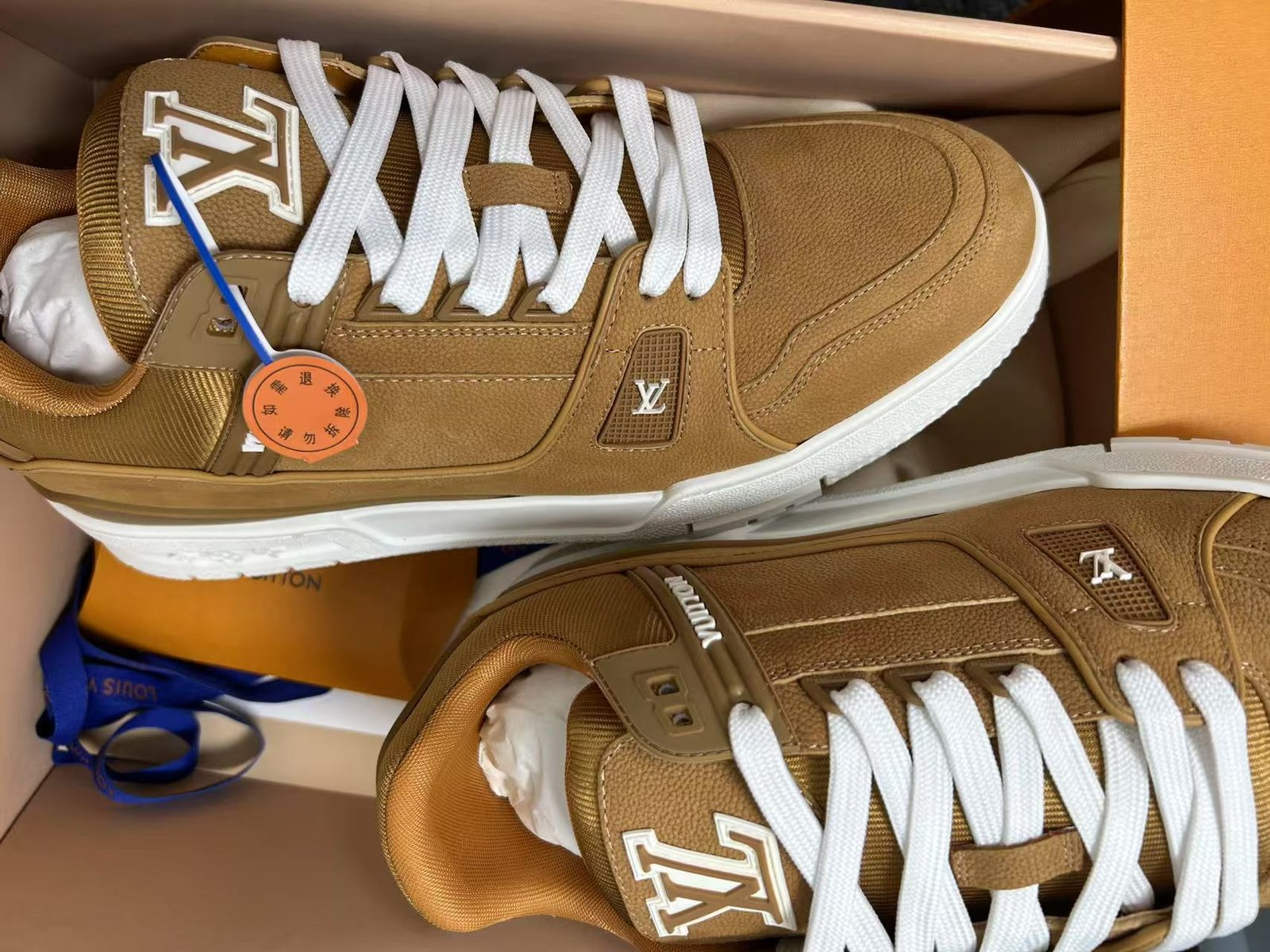 LOUIS VUITTON TRAINER SNEAKERS photo review