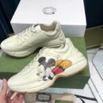 Gucci Rhyton Vintage Trainer Sneakers - Image 4