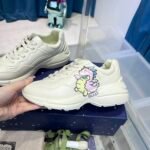 Gucci Rhyton Vintage Trainer Sneakers - Image 4