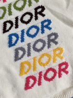 Dior Monochrome striped knitted waistcoat - Image 7