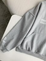 Balenciaga logo print sports hooded sweatshirt - Image 8