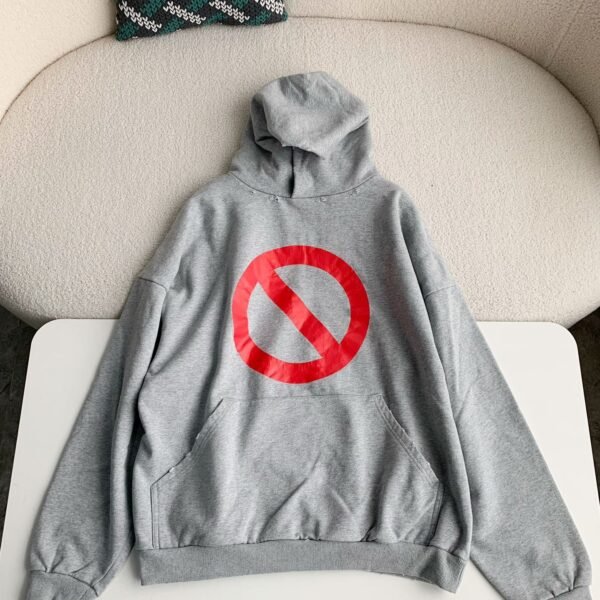 Balenciaga sports hooded sweatshirt