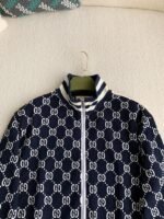 Gucci Men's knitted sweater jacket - Image 4