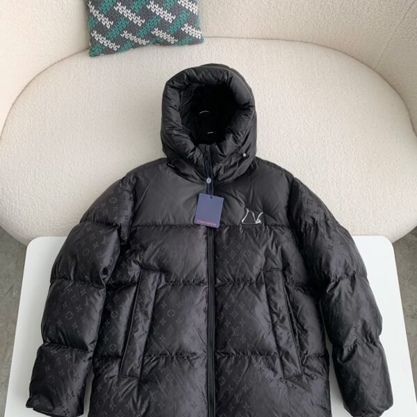 Louis Vuitton logo labeled down jacket