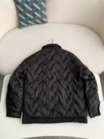 PRADA men's warm and fashionable patchwork casual jacket - Image 3
