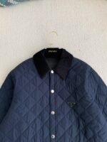 PRADA SS24 Quilted single-breasted casua jacket - Image 5