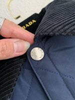 PRADA SS24 Quilted single-breasted casua jacket - Image 12