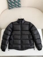 Nike x Drake solid color 3D logo stand up collar down jacket