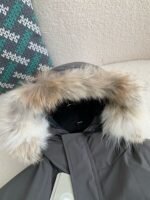 Canada goose Classic expedition pure color winter hardhat Parkercoat down jacket - Image 5
