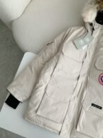 Canada goose Classic expedition pure color winter hardhat Parkercoat down jacket - Image 6