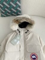 Canada goose Classic expedition pure color winter hardhat Parkercoat down jacket - Image 4