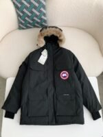 Canada goose Classic expeditionpure color winter hardhat Parkercoat down jacket