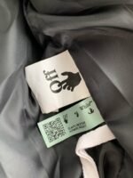 OFF-WHITE xAc Milan FW22 Collaborative  Colorblock Baseball Jacket - Image 12