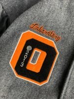 OFF-WHITE FW21 Alphabet pattern Baseball uniform - Image 15