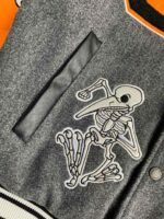 OFF-WHITE FW21 Alphabet pattern Baseball uniform - Image 10