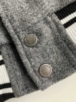 OFF-WHITE FW21 Alphabet pattern Baseball uniform - Image 8