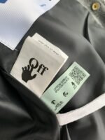 OFF-WHITE FW21 Alphabet pattern Baseball uniform - Image 14