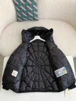 Moncler FW22 Spider-Man Zip Hooded Down Jacket - Image 2